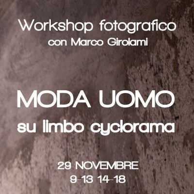 workshop moda uomo fotografia roma lumina sense art-lab